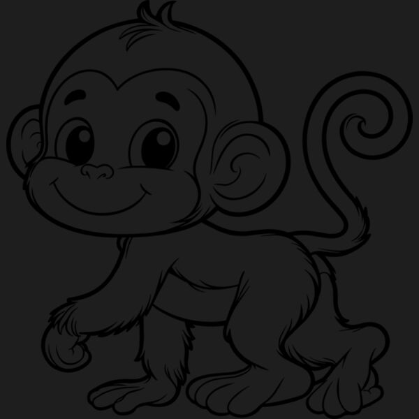 Monkey   Clipart 1 Thumbnail