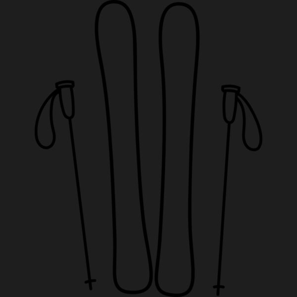 Ski Board and Poles 2 Thumbnail