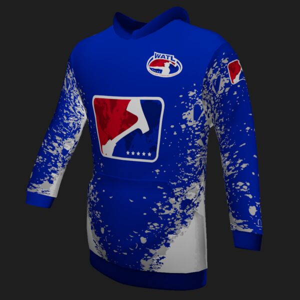 World Axe Throwing League - Frosted Axe Throwing Classic Hoodie Thumbnail