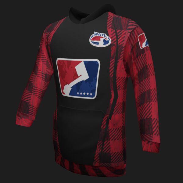 World Axe Throwing League - Plaid and Timber Classic Hoodie Thumbnail