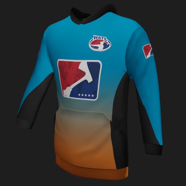 World Axe Throwing League - The Lazy Axe Classic Hoodie Thumbnail