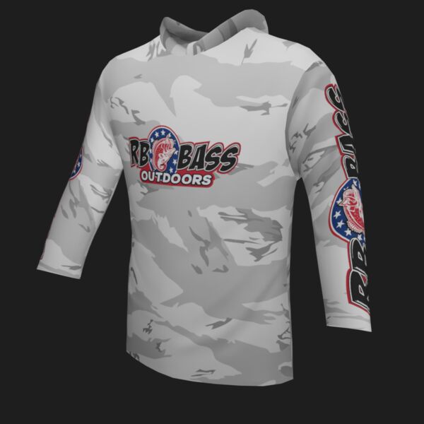 RB Bass Sunshirt - Jersey - White Thumbnail