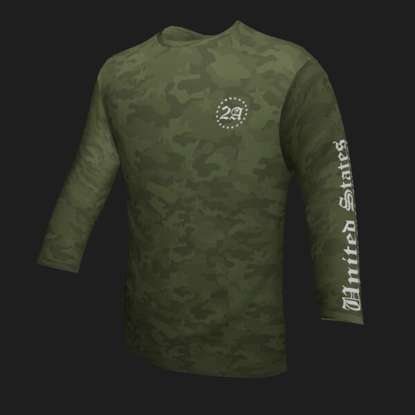 Performance Long Sleeve Shirt - 2A-SC Olive Drab Thumbnail