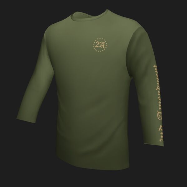 Performance Long Sleeve Shirt - 2A-USFG-Olive Drab Thumbnail
