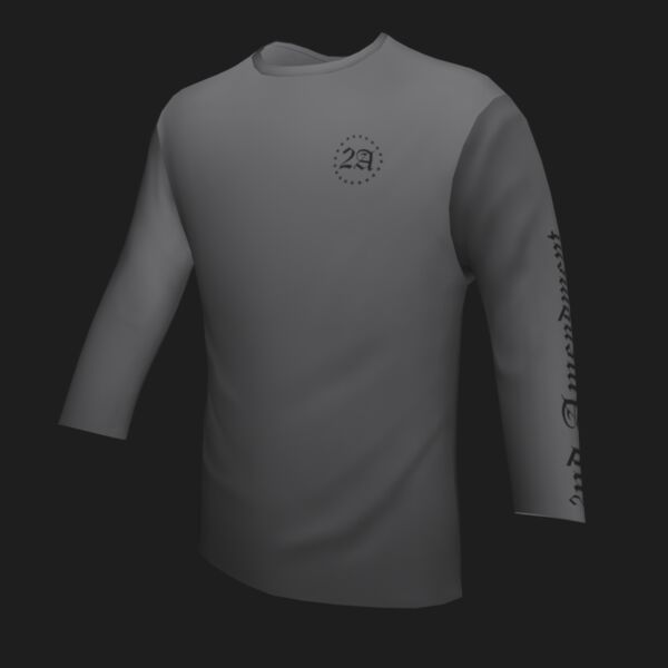 Performance Long Sleeve Shirt - 2A-USFG-Dark Gray Thumbnail