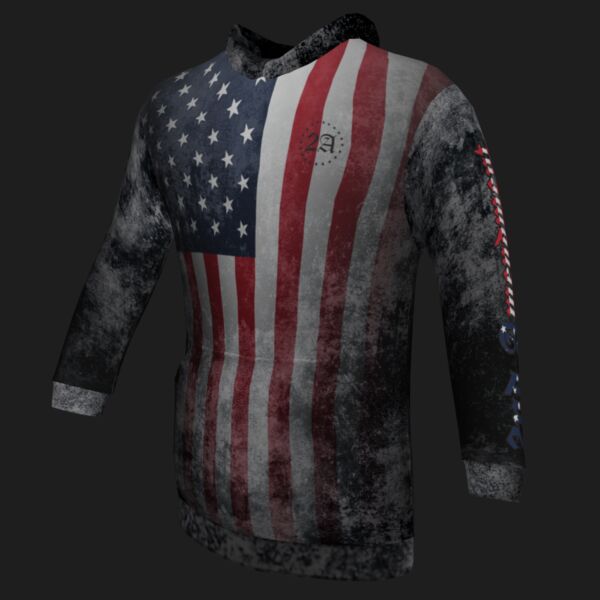 Performance Hoodie - 2A-USFC-Red, White and Blue Thumbnail