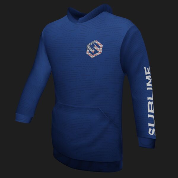 Performance Hoodie - PAT-Blue Thumbnail