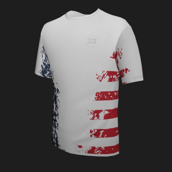 Performance Short Sleeve Shirt - 2A-FR White Thumbnail