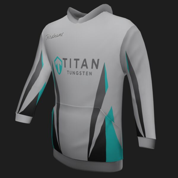 Titan Tungsten Premium Hoodie - Style 6 Thumbnail