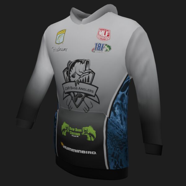 C&R Anglers - Premium Hoodie - Blue Thumbnail