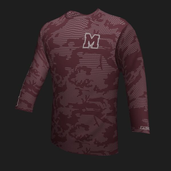 MCHS Spirit Wear - Jersey - Maroon Dot Thumbnail