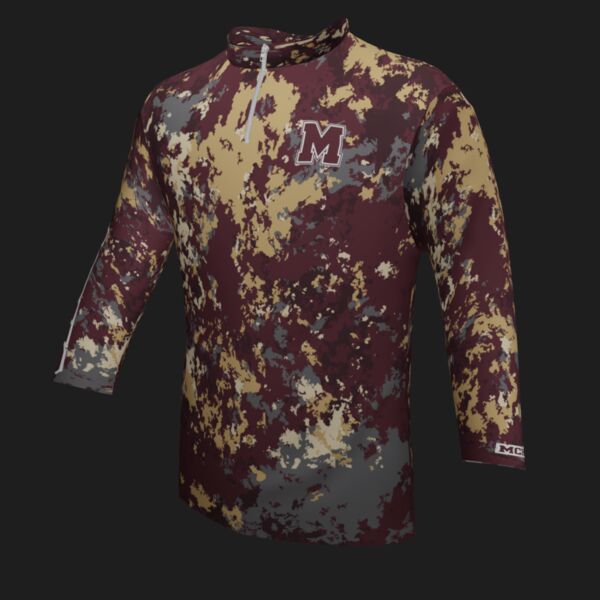 MCHS Spirit Wear - Pull Over - Maroon Shield Camo Thumbnail