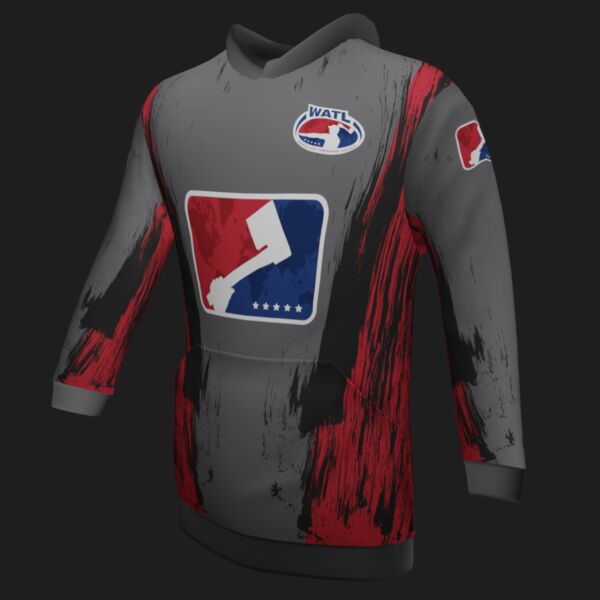 World Axe Throwing League - Axe Slayers Throw House Classic Hoodie Thumbnail
