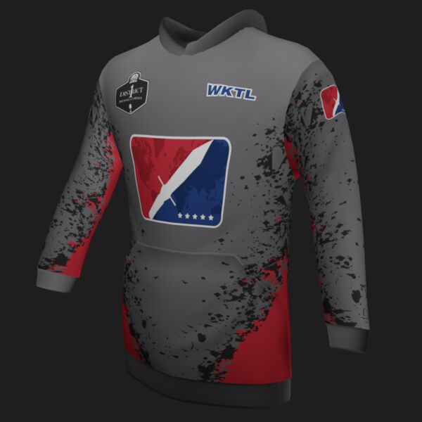 World Knife Throwing League - Section 715 Throwing Co. Classic Hoodie Thumbnail