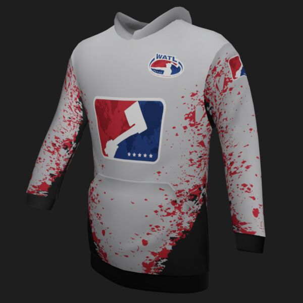 World Axe Throwing League - Axe Hole NPR - Classic Hoodie Thumbnail