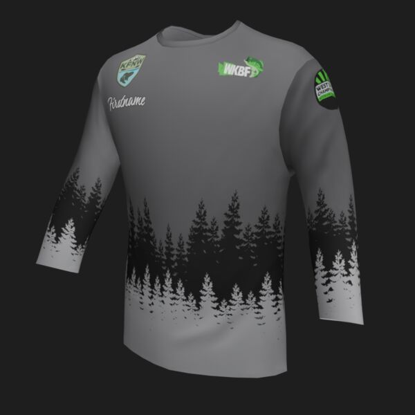 Kayak Fishing Northwest - Style 2 - Jersey Thumbnail