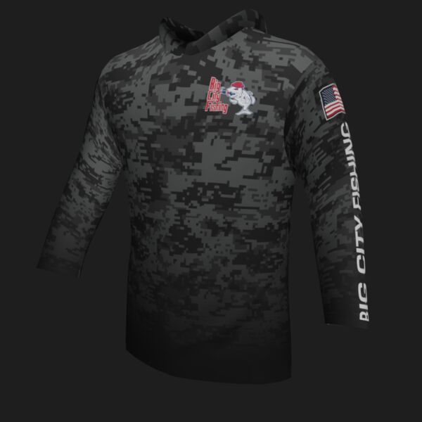 Big City Fishing - Performance Jersey Hooded - Style 2 Thumbnail