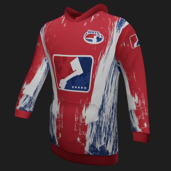 World Axe Throwing League - Pee-Pa's Garage Craft Brewery - Classic Hoodie Thumbnail