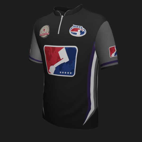 World Axe Throwing League - Splitting Targets Jersey - Style 4 Thumbnail