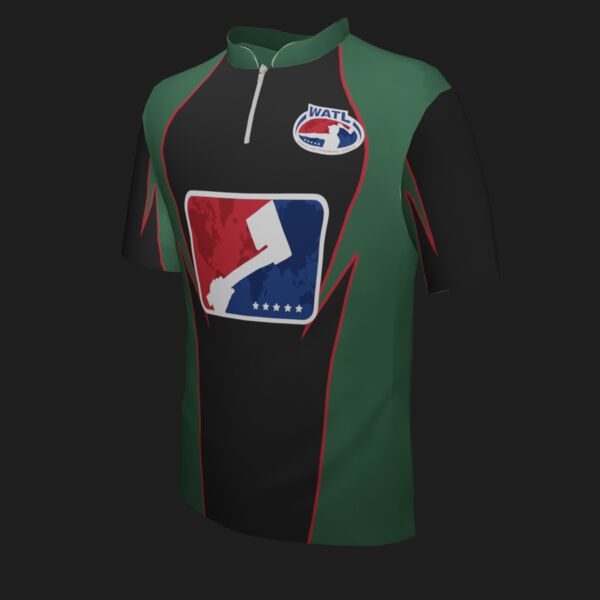 World Axe Throwing League - Pee-Pa's Garage Craft Brewery - Jersey - Style 2 Thumbnail