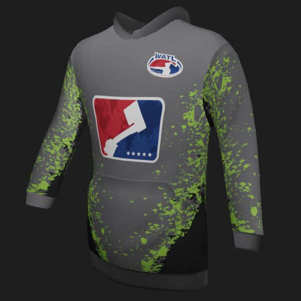 World Axe Throwing League - Black Water Axes & Ales - Classic Hoodie - Style 2 Thumbnail