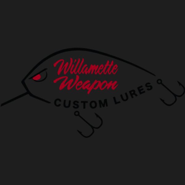 Willamette Weapon Custom Lures Black Thumbnail