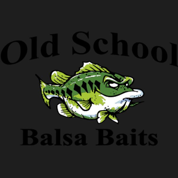 Old School Balsa Baits Black Thumbnail