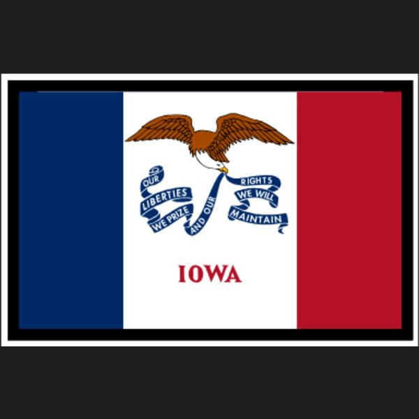 Iowa Flag Thumbnail
