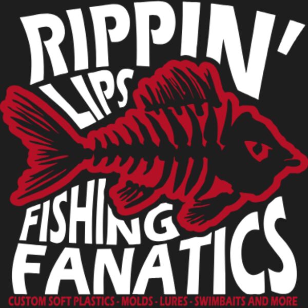 Rippin Lips Fishing Fanatics White Thumbnail
